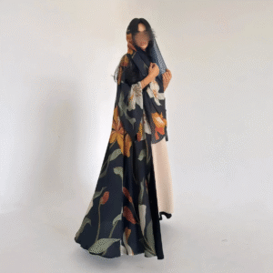 Floral Glow Abaya